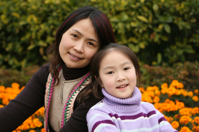 Mother and daughter